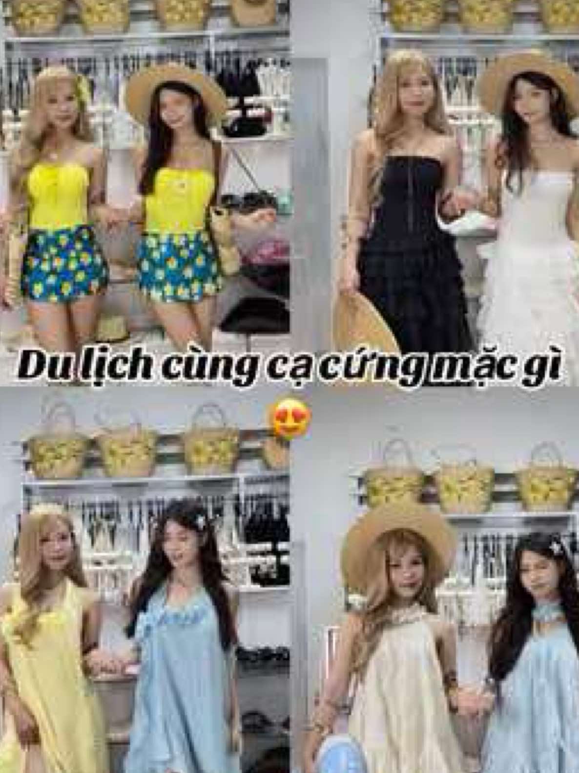 Lên đồ đi bỉn cùng cạ cứng thoi nèo😍#thuedo #thuedodulich #vungtau #xuhuong #trending 