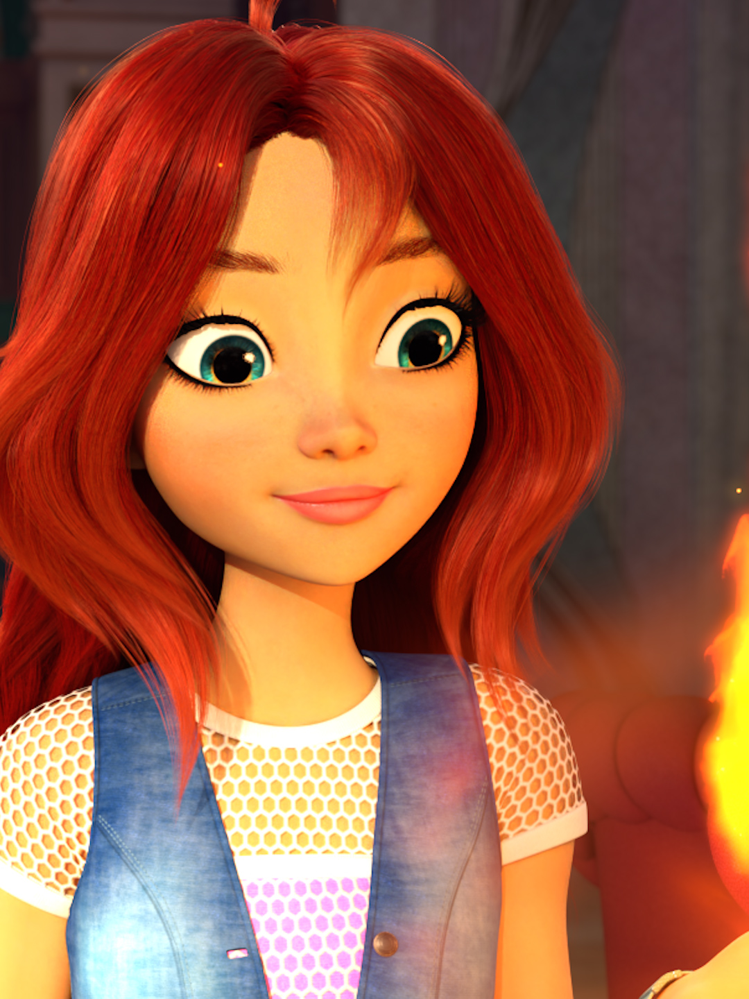 Meet Bloom, again! 🧚‍♀️🔥 A totally normal teen girl until she finds out the truth. She’s actually a magical fairy with epic powers! Winx Club: The Magic is Back is coming on @netflix, October 2! #winxclub #winxclubofficial #winxclubthemagicisback #themagicisback #davedere
