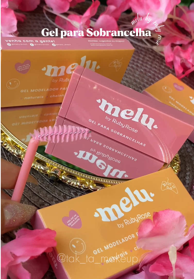 Gel para Sobrancelha - Melu💘 #fyp #fypシ゚ #lojademaquiagem #aguaslindasdegoias 