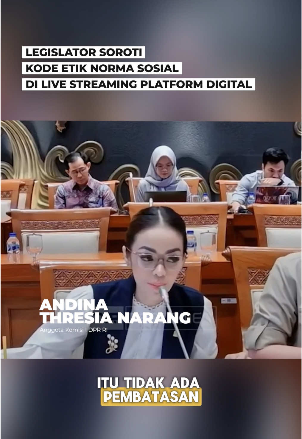 Sobat Parlemen ada yang suka nonton live streaming yang isinya seperti ini?  Baiknya seperti apa ya untuk aturan kedepan? Boleh dong kasih masukan via kolom komentar 