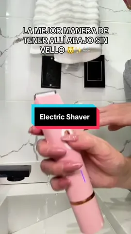 La recomiendo 100 % corre por la tuya mientras esté en oferta! #electricshaver #bikinitrimmer #shaver #razors #femininecare #women #tiktokshopcreatorpicks #giftforher #depiladora 