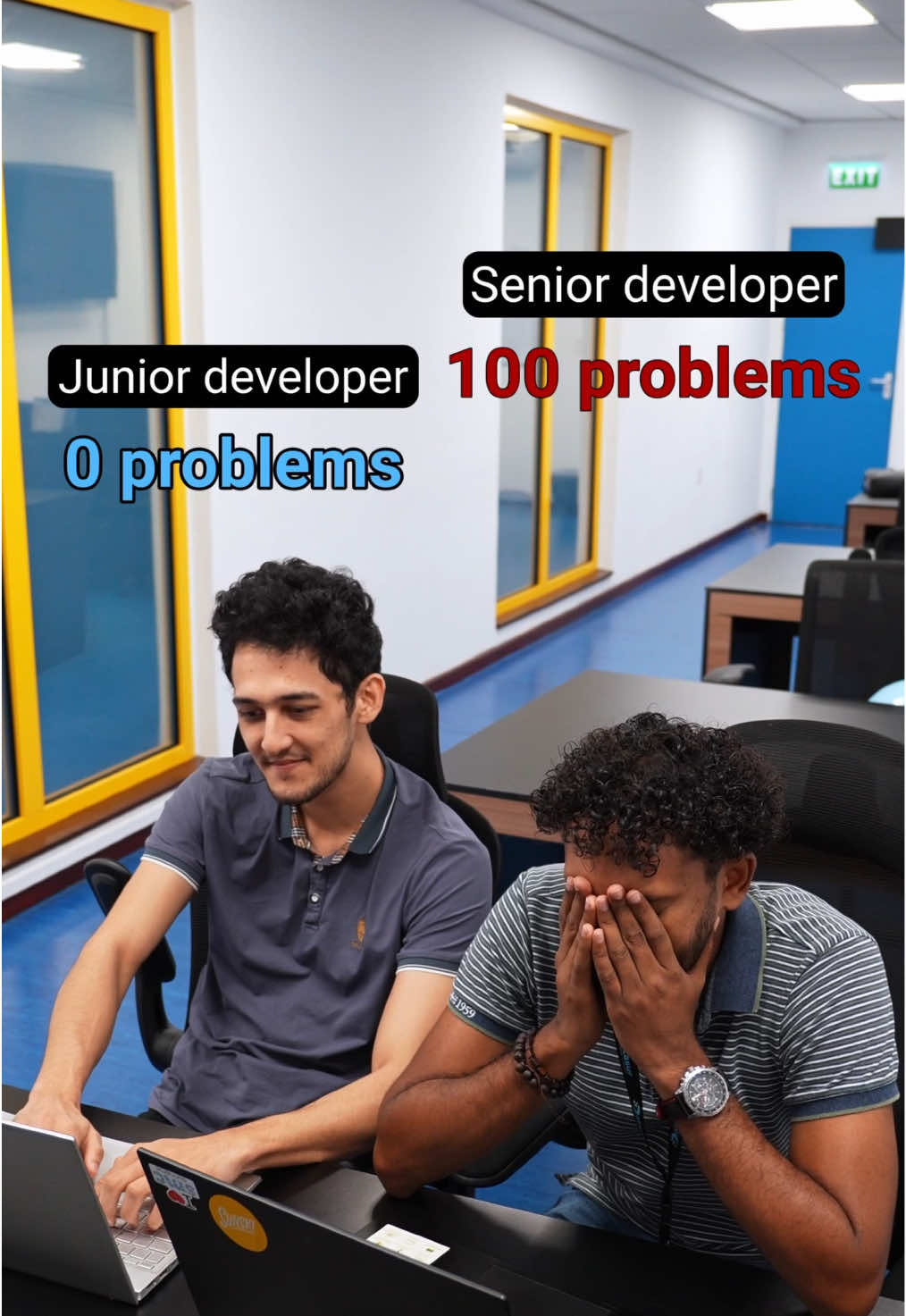 😂Can the senior developers relate?                                    #fypシ゚ #datasur #seniordeveloper #suriname 