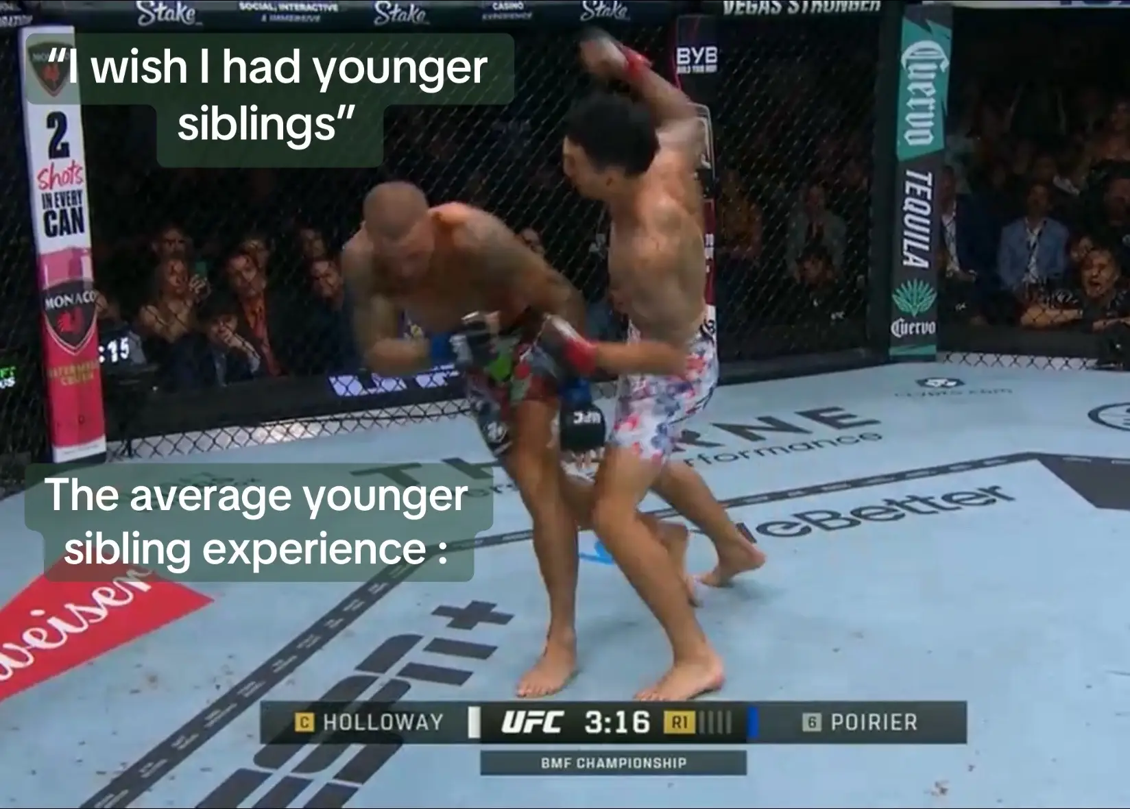 🫩 #sibling #mma #maxholloway 