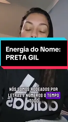 Morre aos 50 anos, Preta Gil. E o nome que ela usava, mostra muito de como ela levou sua vida. Apesar de ela ter tido bons resultados na vida profissional, pois possuía sim uma energia positiva nesse aspecto, o nome Preta Gil possuía a carga negativa 666. Essa carga negativa trás problemas nos relacionamentos, com companheiros, e de fato, sua vida amorosa passou por altos e baixos. O nosso nome é muito importante, pois toda a energia que ele possui vai nos influenciar durante toda a nossa vida. Se você quer saber mais sobre energia e Numerologia, é só seguir meu perfil. #espiritualidade #numerologia #autoconhecimento #pretagil 