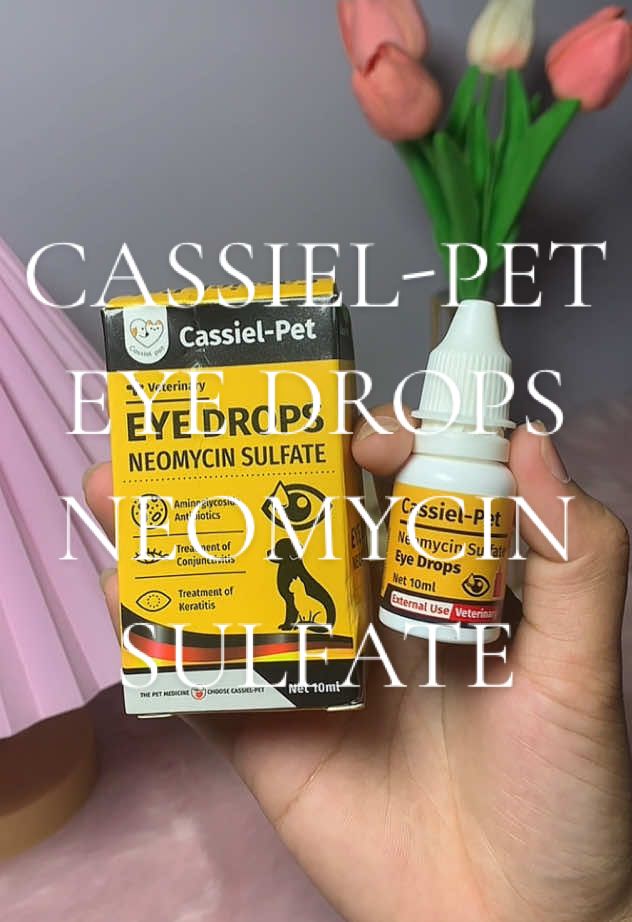 Dito lang gumaling yung eyes nung cat ko kaya naman highly recommend ko to #eyedropforpet #eyedropsforcats #eyedropsfordogs #cassielpet #eyedrops 