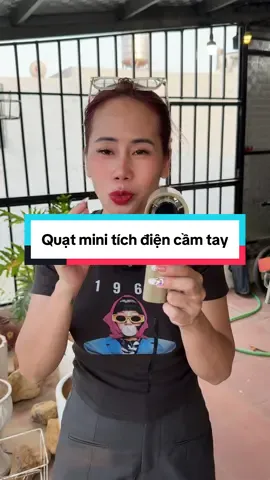 Quạt tích điện mini cầm tay #thuythothe #xuhuong #xuhuongtiktok #quatminicamtay #quatmini 