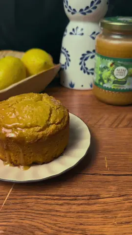 Super Fit Lemon Cake 🍋🍋🍋  Dairy-free, gluten-free! If you like this cake a little sweeter, you can add a tbsp of brown sugar!  Light and delicious! #healthycake #lemoncake #healthyfood 