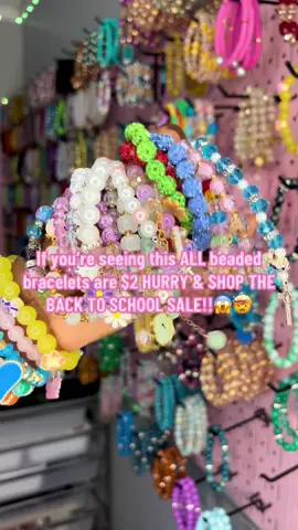 Shop today, link in bio🛍️😍 #fypシ #beadedbracelets #bracednbouji #backtoschool #blowthisup 