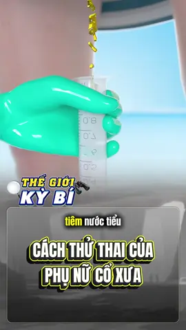 Cách thử thai của phụ nữ thời xưa #thegioikybi #fyp #khamphathegioi #dongvat #animals 
