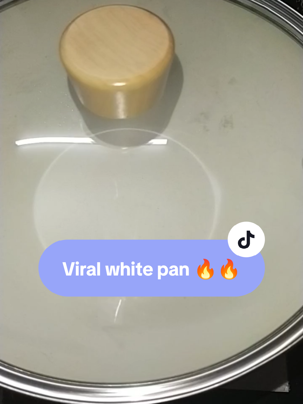 Na saya kc review dulu white pan saya teracun hari tu🤭  memang best pakai, dia Non-stick. Recommend 👍 👍  #whitepan #viralpan 