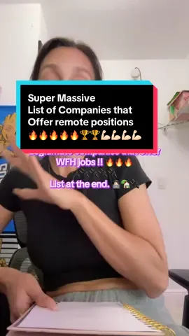 I’ve seen these lists before but the jobs always turn out to be fake, or you have to sign up for something or it’s the same ol 💩! I could neva! #wfh #wfhjobs #wfhlife #workfromhome 
