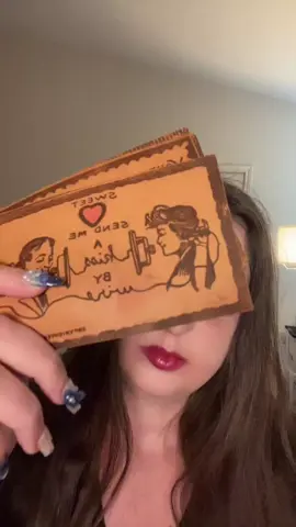 Have you ever seen anything like this? Vintage Leather Postcards circa 1905 (soft spoken ASMR)