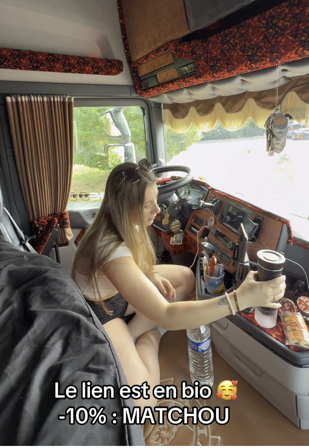 Tellement pratique cette cafetière portative 😍 #fyp #pourtoi #routier #scania 