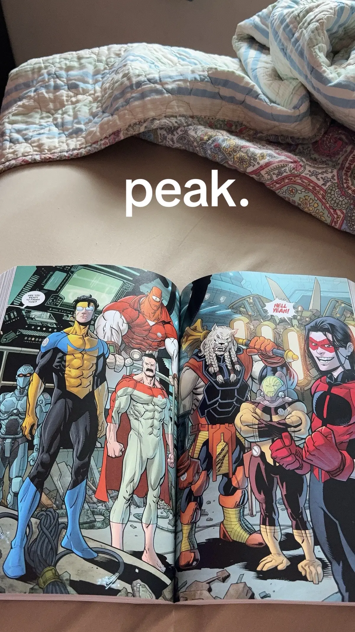 #invincible #comic #fyp team invincible so peak 