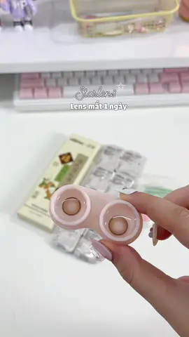 Starlens- lens mắt dùng 1 ngày #unboxing #starlens #lens1ngay #kinhaptrong 