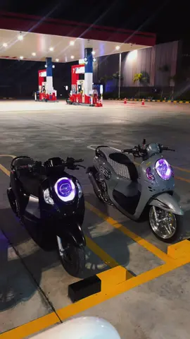 selamat malam mimpi indah🖤🩶 #modified #scoopy #scoppymodifikasi 
