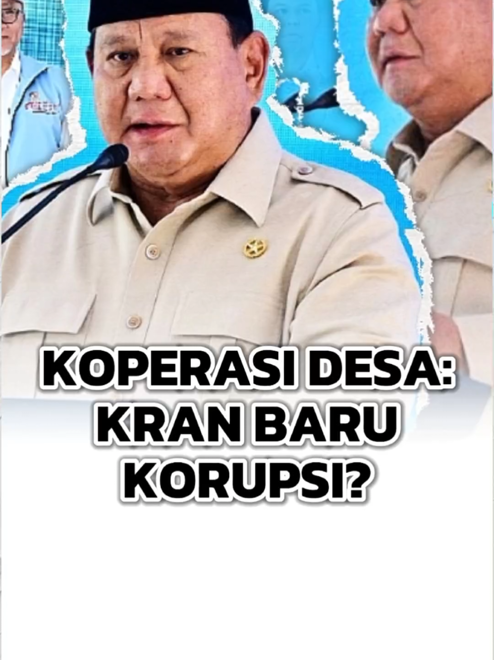 Koperasi desa merah putih pintu baru korupsi? #fyp #koperasidesa #prabowo #korupsi #fypシ 