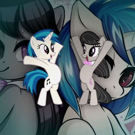 boomboomboom🦄 #djpon3 #yuri #octavia #mylittlepony #mlp 