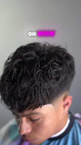 Bro went to another barber, then came to us 🤮  #fyp #texturedfringe #foryou #barber #fypシ゚   