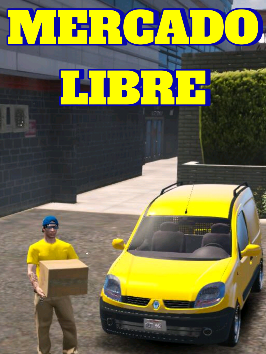 #1|Mercado libre. Entrega de pedido mas un regalito🎁😂😂😂 #paratii #fivem #gtav #rolplay 