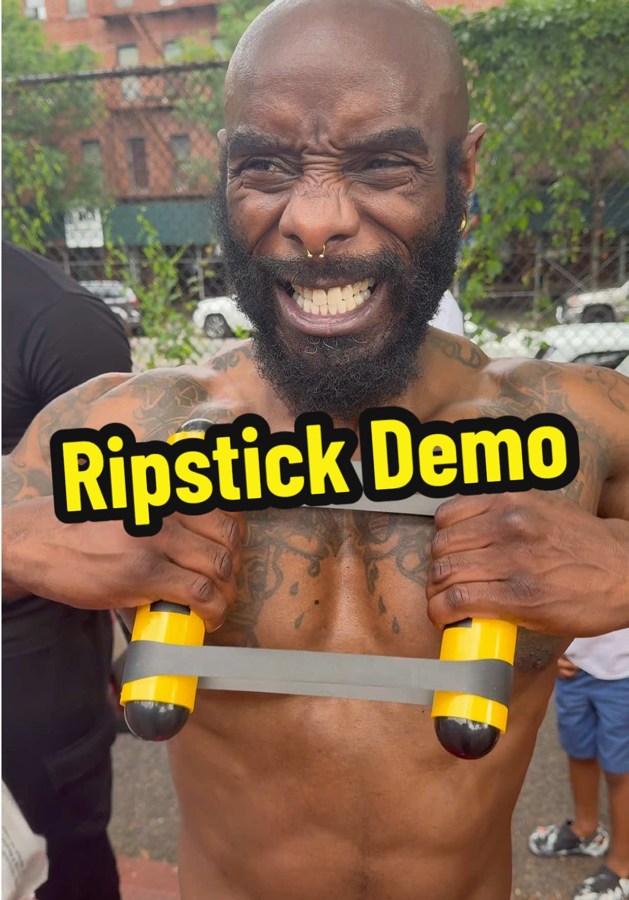 Increase Your Shoulder Strength With This‼️ #RipRight #TeamRipRight #Calisthenics #RipStick #Fitmess