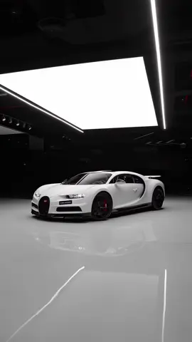 Spotlight follows where this Bugatti goes 😏 - 2021 Bugatti Chiron Sport - 1 of 60 #bugatti #chironsport #rarecars #fyp