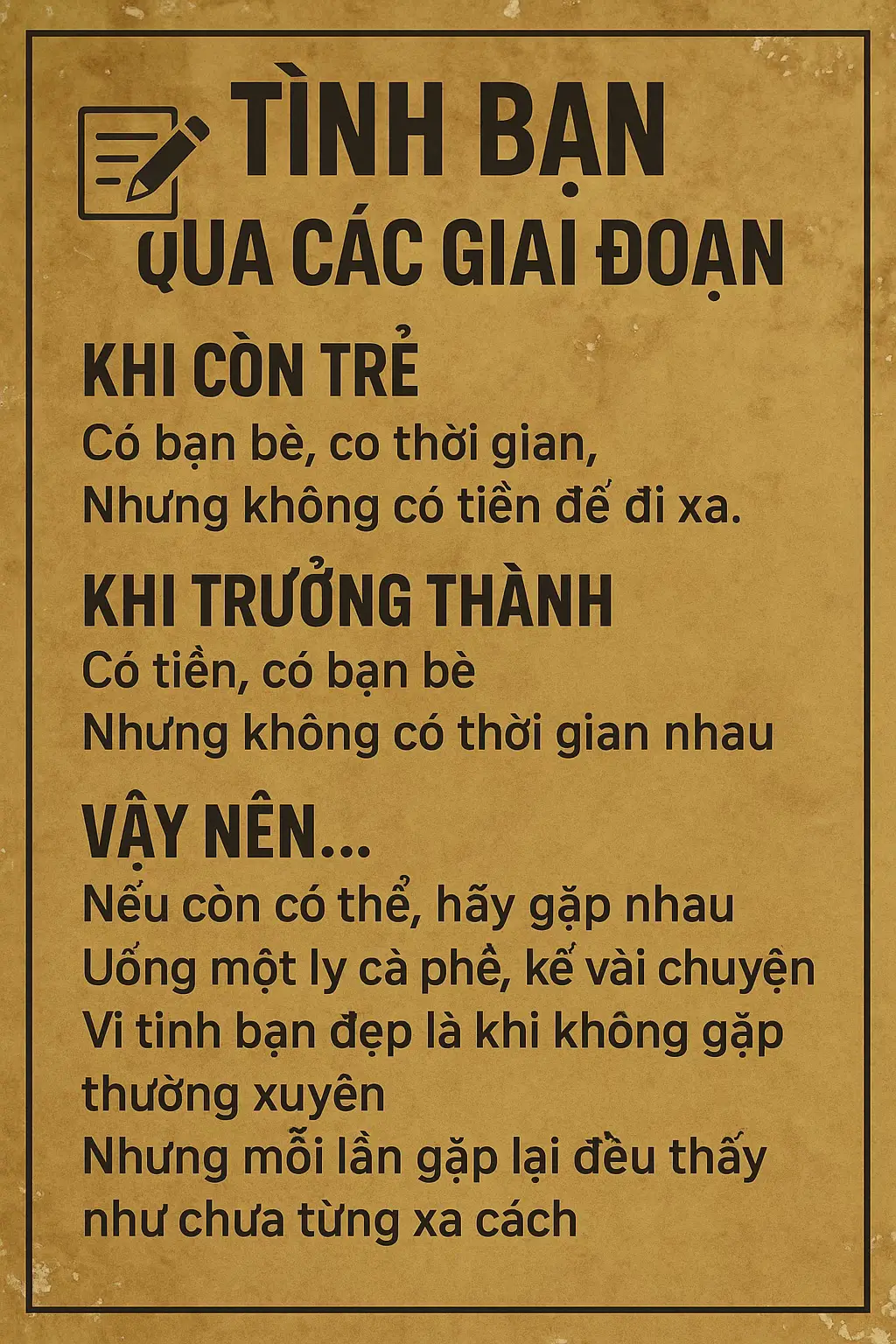 #Thời gian thay đổi mọi thứ, trừ tình bạn này. #thuongtinhanoi🇻🇳 