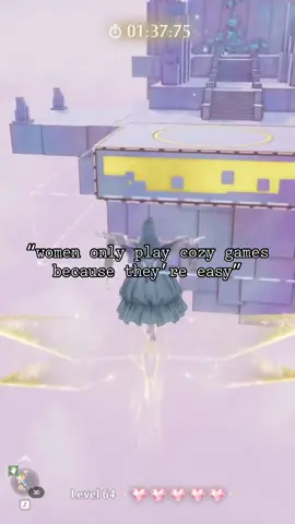 I promise I’ve been playing platformers for years I just don’t get any better at them #infinitynikki #infinitynikkigame #cozygaming #platformer 