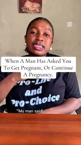 What a man is saying does not matter. What are you saying? What are your circumstances saying? This is what you should pay attention to. #pregnancy  #pregnant  #pregnanttiktok 