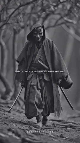 What stands in the way becomes the way. #motivation #discipline #fyp #motivationalquotes #stoic #wisdom #lifequotes #mindset #warrior #success #stoicism 