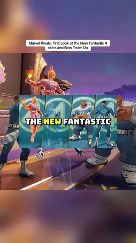 First Look at the New Fantastic 4 skins and New Team Up #marvelrivals #marveltiktok #overwatch2 #fypgaming #fypgaming🎮 