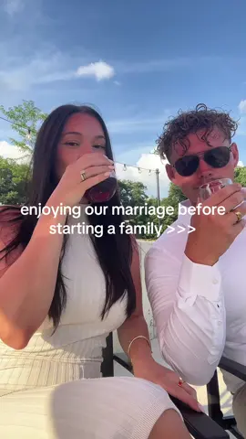 to everyone asking “when are you having kids? are you pregnant yet?” etc. #couple #couplestiktok #marriage #wedding #kids 