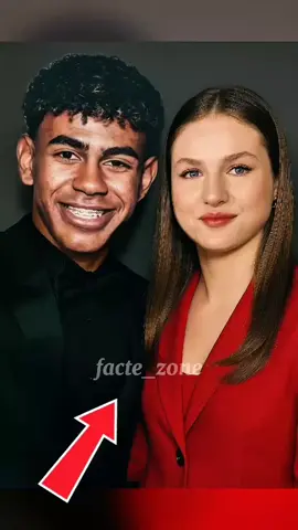 Lamine Yamal en una relación con la Princesa Leonor #lamineyamal #futbol #leonor #fyp 