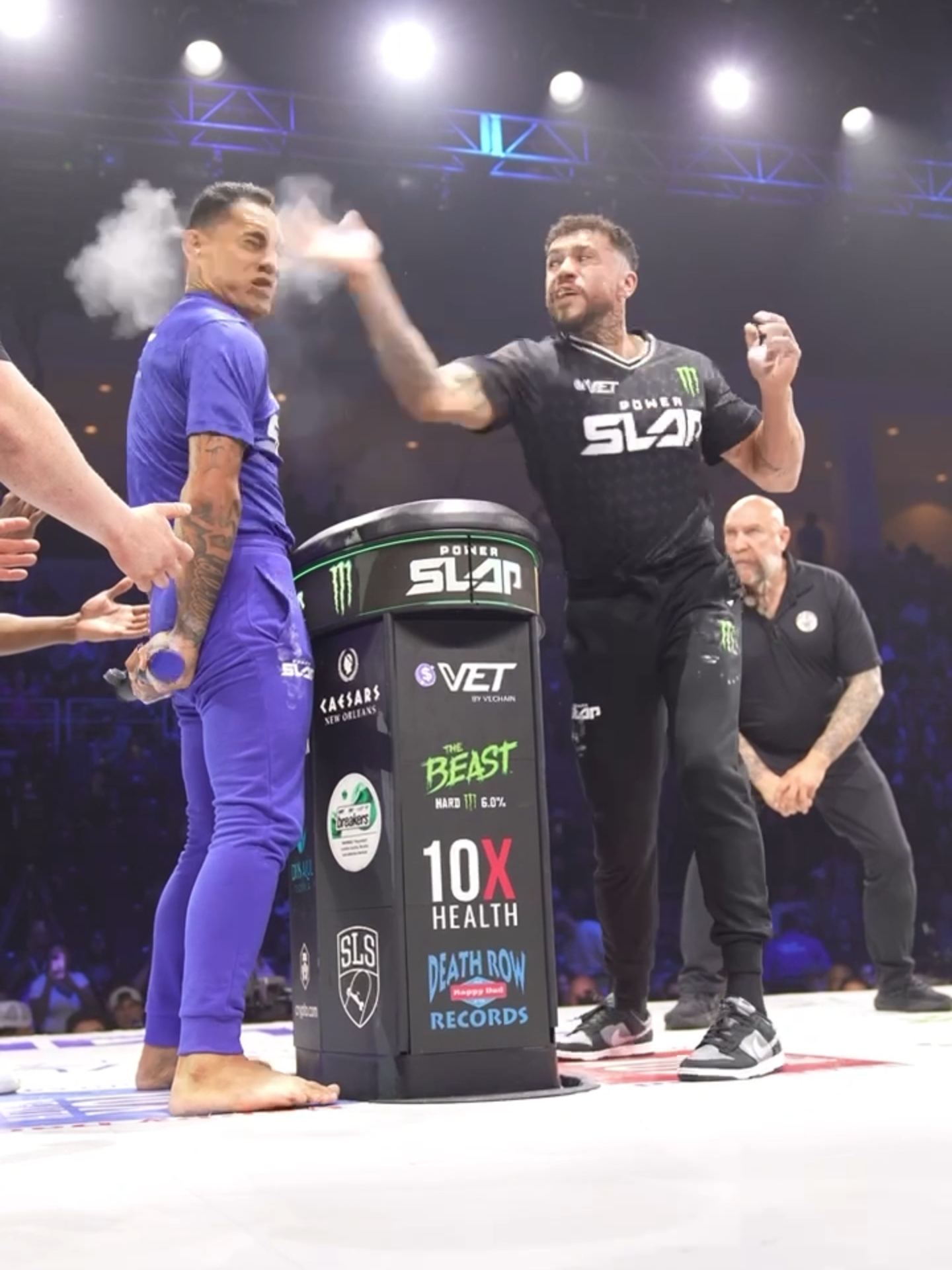 Darren is on a ROLL 🇬🇧 Who's next for the Tarantula?  [ Rewatch all the action from $VET #PowerSlap14 NOW on YouTube ]