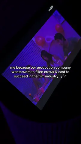 keep an eye out on our script calls where we’ll produce one of your films!! 🩷🎬 BTS clips by: @ashley *ੈ✩‧₊˚ @vulkra @savsonset 📸🤍 and to the guys on our team you know we appreciate ya as well 🫶🏼 #filmtok #filmproduction ##womeninfilm #filmmaker#fy 