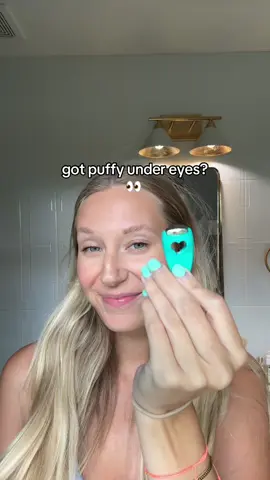 goodbye puffy eyes and dark circles 👋🏼 #puffyeyes #darkcirclesundereyes #darkcircles 