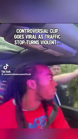 VIRAL TRAFFICE STOP 🛑⚠️#fyp #america #racist #fyp 