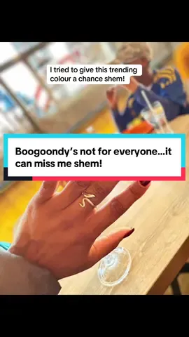 Boogoondy’s not for everyone shem 😅 #burgandynails  #burgandy