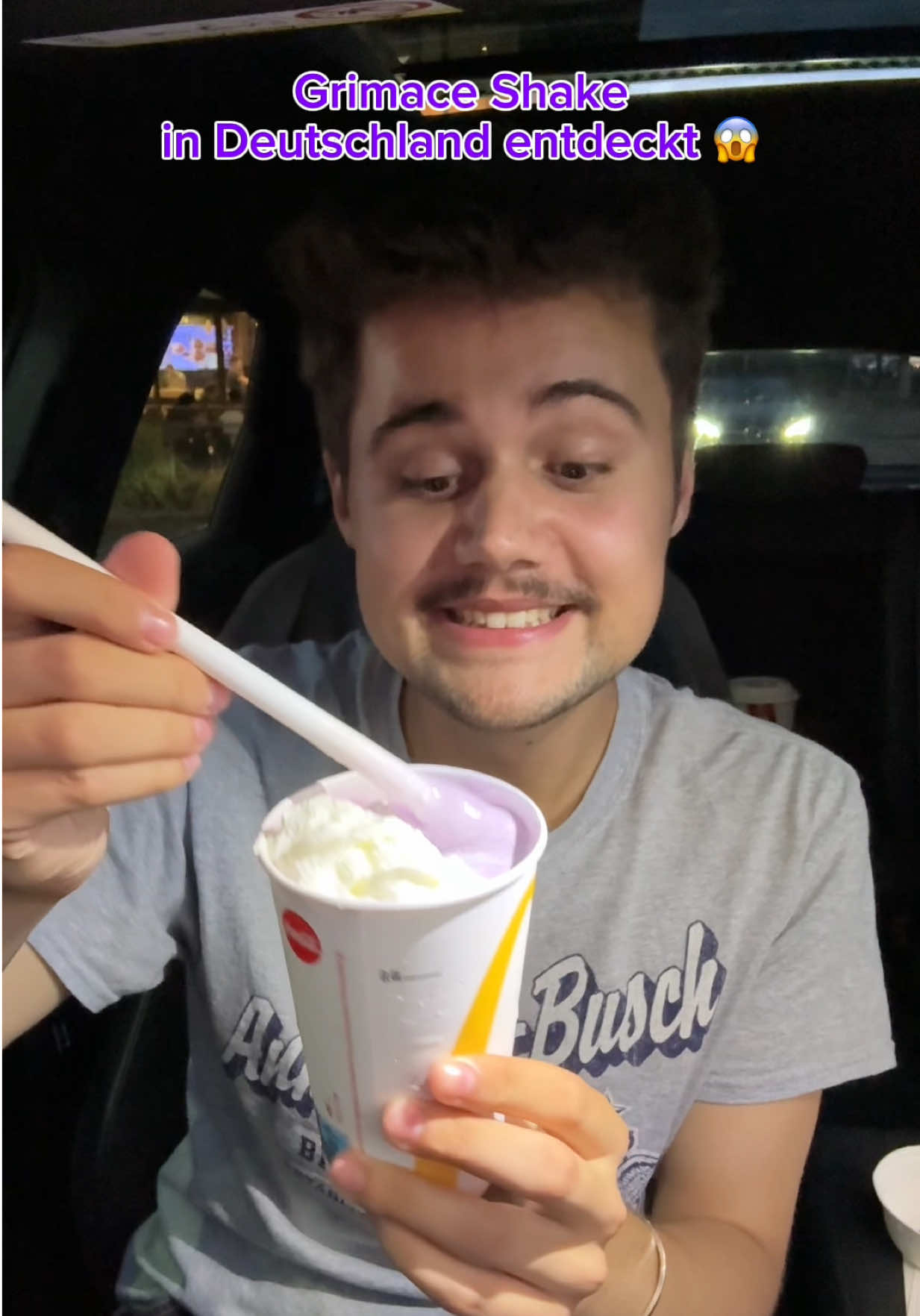 Wie schmeckt er euch? #grimaceshake #mcdonalds #interessant 