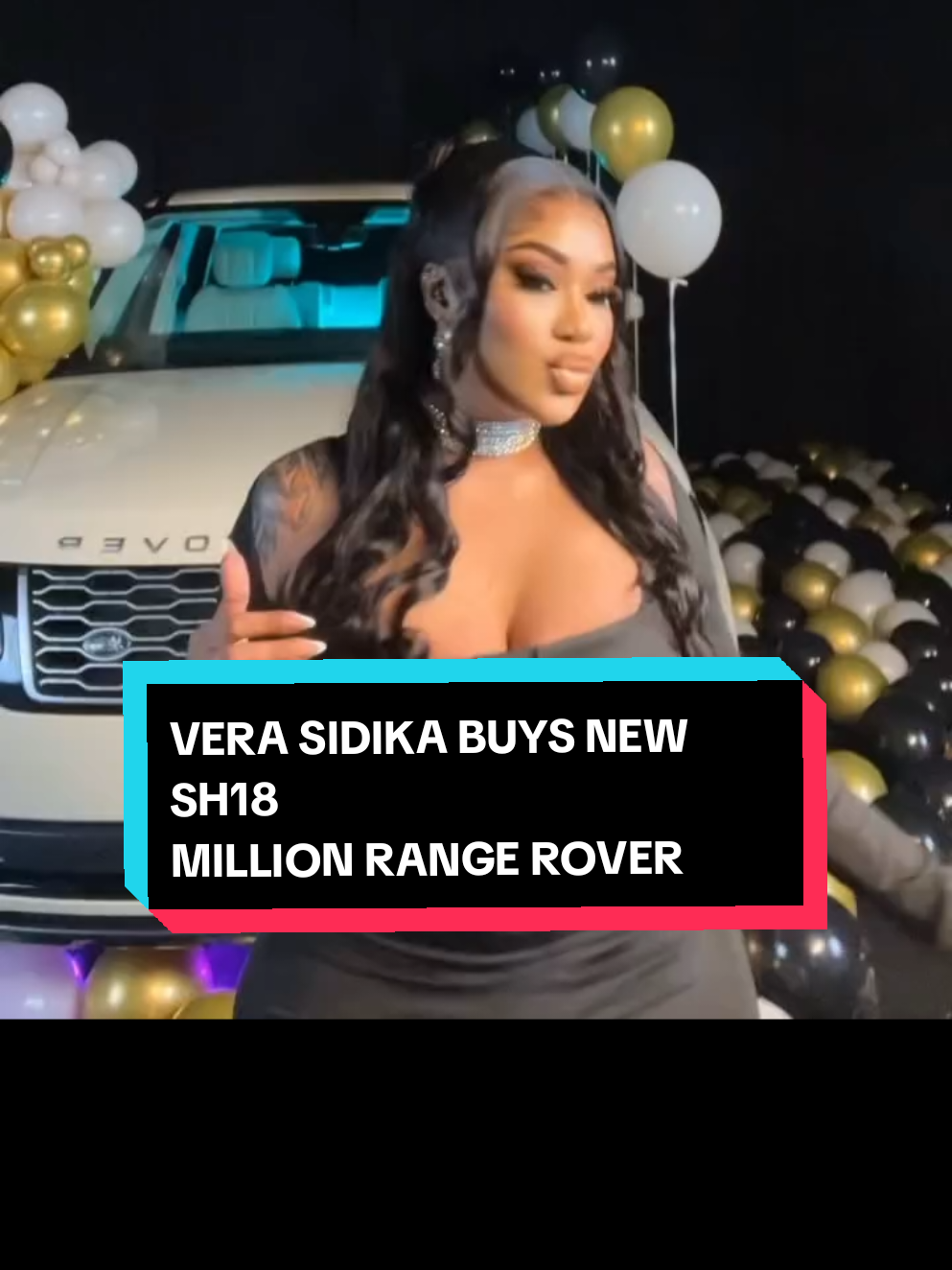 Vera Sidika Buys New Range Rover worth Sh18 million.  congratulations to Vera Sidika.  #Verasidika #famousmedia #newcar #stayfamous #rangerover #vera 