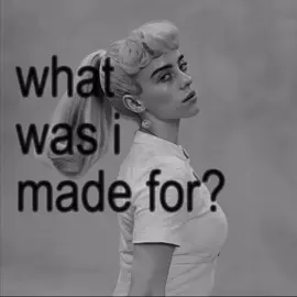 what was i made for?- billie eilish #fyp #viral #whatwasimadefor #billieeilish #edit #lyrics #music 