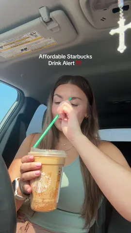 Another budget-friendly drink rec 💸✨ #starbucksdrink #drinkhack #coffee #lowcaloriedrink 