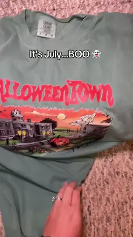 Comfort colors plus Halloween town equals the best shirt out there for fall and Halloween time! #halloween #halloweentown #halloweenishere #halloweentiktok #halloweentok #spooky #spookyseason #spookyszn #tiktokshopcreatorpicks 
