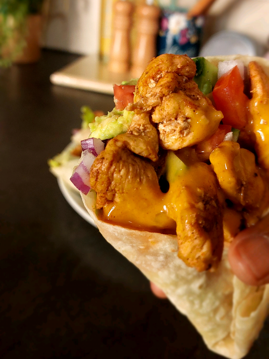 Chicken wraps #foodtock #wraps