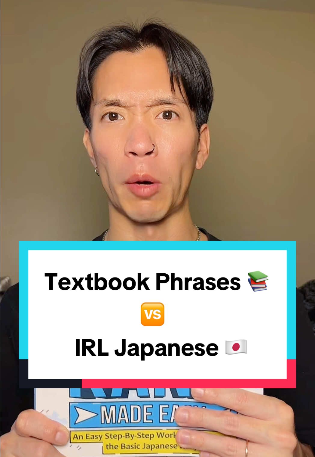Textbook Japanese vs how people actually speak 🇯🇵📚 Let’s compare 👀 Also, are you ready to start learning kanji? #learnjapanese #japaneselesson  #japaneselanguage #textbookvsreallife #kanji  #nihongo 