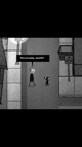 Willow best friend Ollie protecting and looking out for her at the dark street #gamedev
