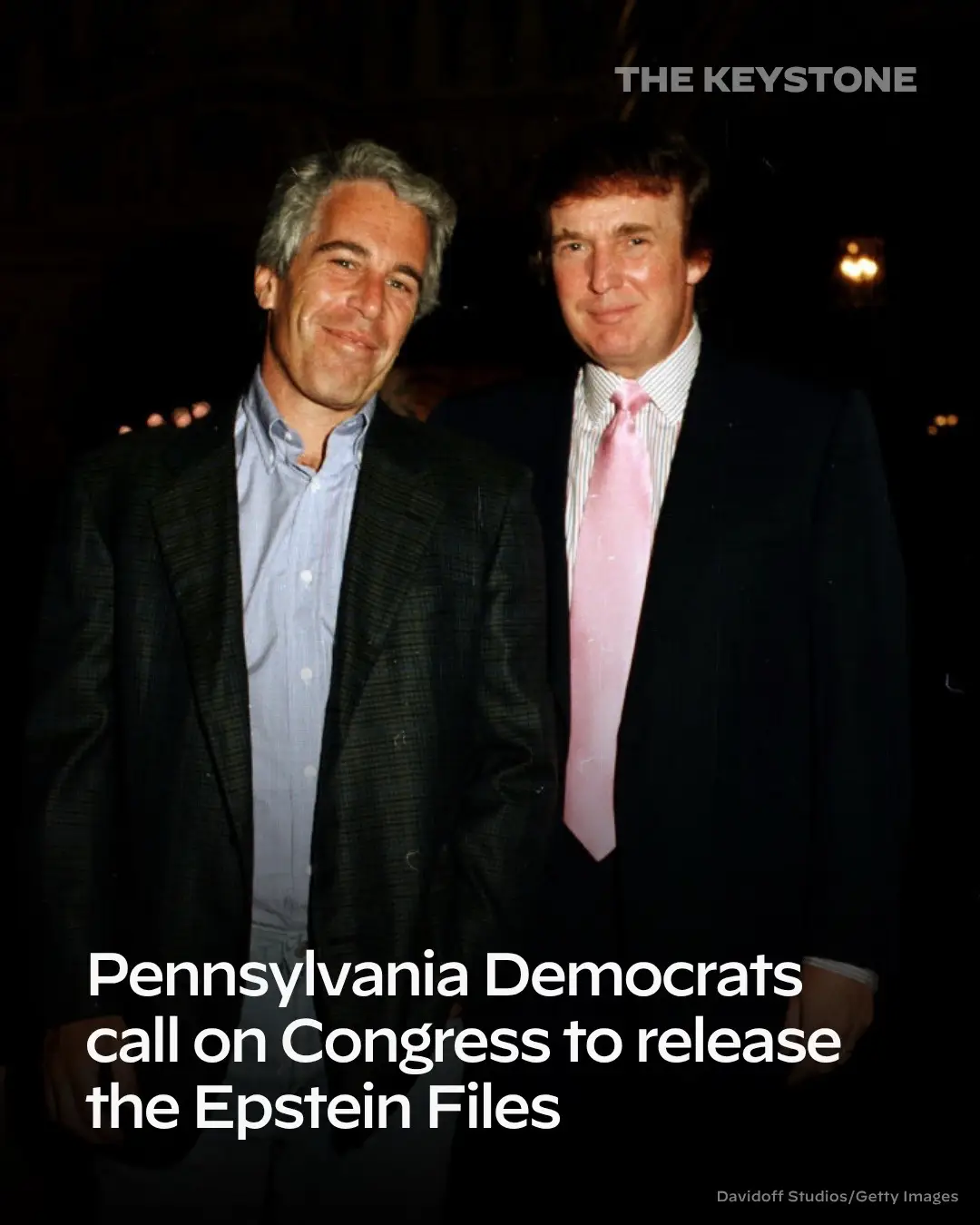 Democratic lawmakers from Pennsylvania’s congressional delegation took to social media to demand the release of the Epstein Files after US House Republicans shut down floor votes and adjourned until September. President Donald Trump was close friends with Jeffrey Epstein, a convicted sex-offender, for decades and is preventing release of criminal files allegedly exposing Epstein’s human trafficking ring that involved minors and powerful elites on Epstein’s private island. Trump is currently suing the Wall Street Journal for publishing the details of a crude card that Trump supposedly sent to Epstein for his 50th birthday. ✏️: Sean Kitchen 📷: Getty Images #Pennsylvania #EpsteinFiles #DonaldTrump