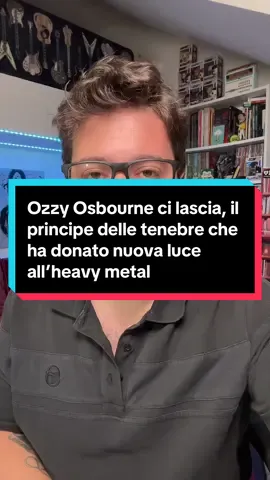 Ozzy Osbourne ha fatto tutto ciò che poteva e lo ha fatto bene #ozzyosbourne #blacksabbath #paranoid 