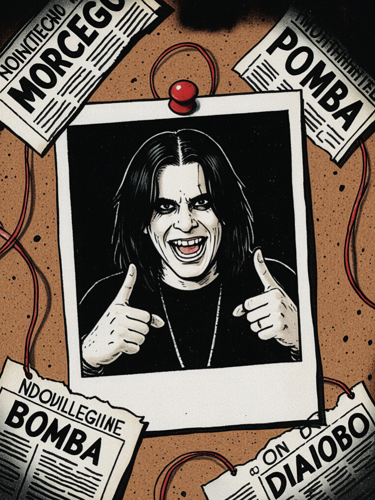 Ozzy osbourne morreu, mas você sabe porque ele era chamado de príncipe das trevas? #ozzy #ozzyosbourne #blacksabbath#historias #terrorifico