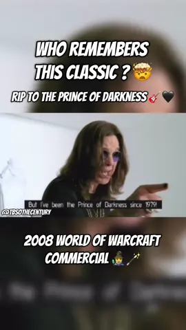 2008 World Of Warcraft 🧙‍♂️🪄#ozzyosbourne #ripozzy #worldofwarcraft #princeofdarkness #tbsofthecentury 